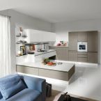 Cucina moderna con penisola bassa e gola promozioni Mobili moderni Sicilia